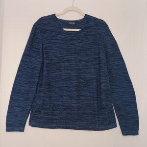Men's Collezione Man Premium Clothing Co.‎ Navy-Blue Sweater US Size Medium